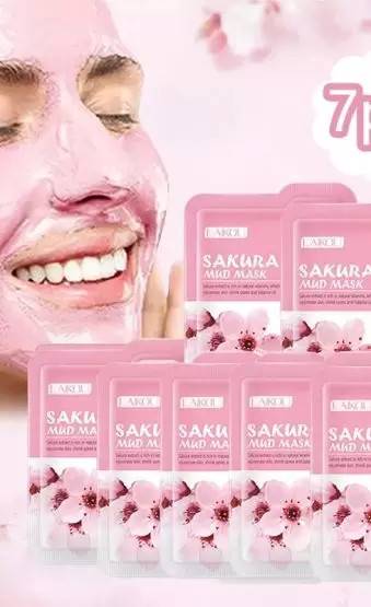 Laikou Sakura Mud Mask -7 pcs