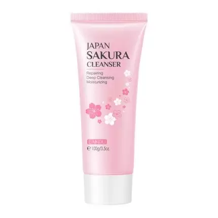 পোরস থেকে মুক্তি পাওয়ার কার্যকরী ৪ টি টিপস Laikou 100G Sakura Facial Cleanser Face Wash Foam Deep Cleansing Remove Blackhead Moisturizing Oil Control Shrink.jpg 640X640