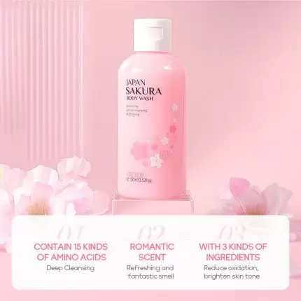 LAIKOU Japan Sakura Body Wash