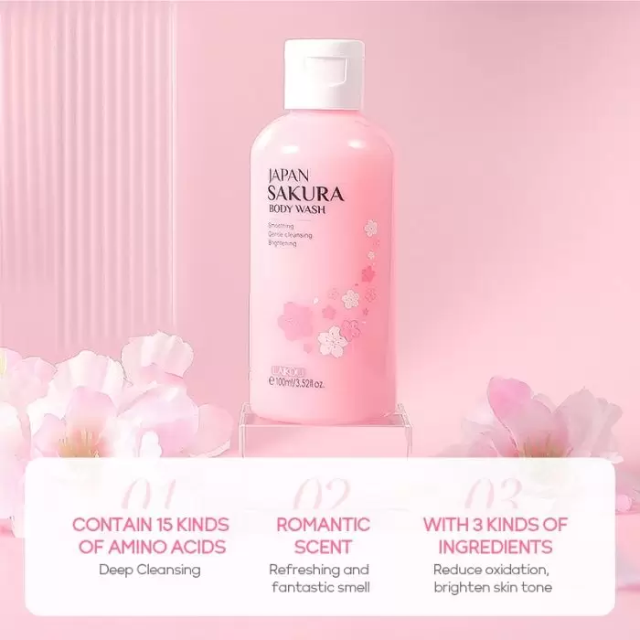 Laikou Japan Sakura Body Wash