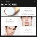 LAIKOU Men Moisturizing Face Cleanser 50g How To use