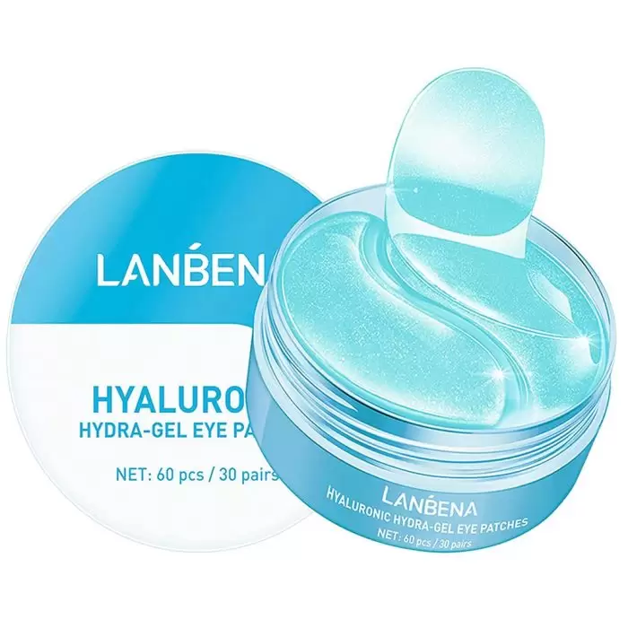 Lanbena Hyaluronic Acid Hydra-Gel Eye Mask/Patches 60Pcs
