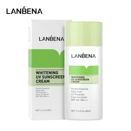LANBENA Green Whitening Uv Sunscreen Cream SPF50+++