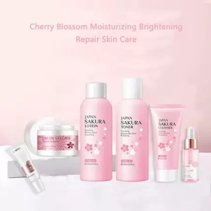 Laikou Sakura Skin Care Set - 6pcs