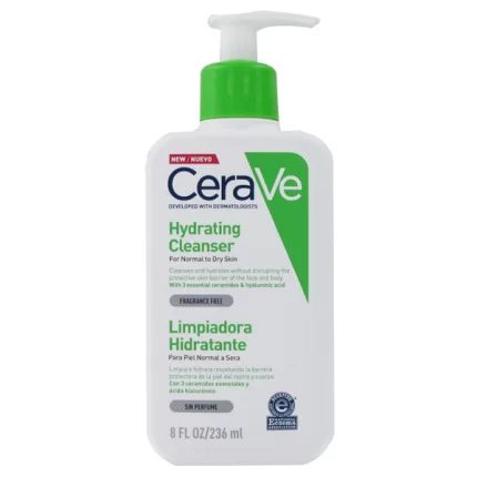 CeraVe Hydrating Cleanser For Normal To Dry Skin - 236ml