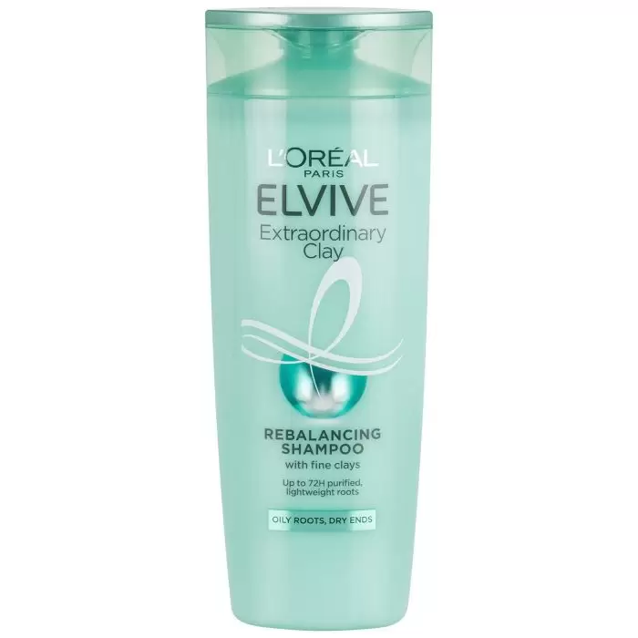 Loreal Elvive Extra Ordiniary Clay Re-Balancing Shampoo - 400Ml