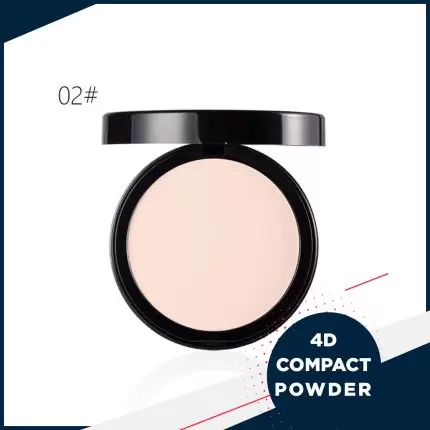 Menow Compact Powder 4d Lightweight Pressed Powder - 2