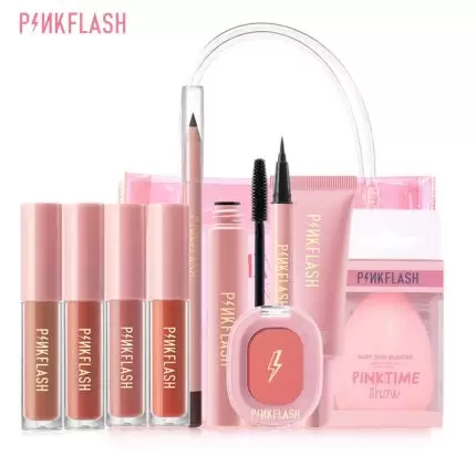 PINKFLASH Lipstick Blush Makeup Combo Set