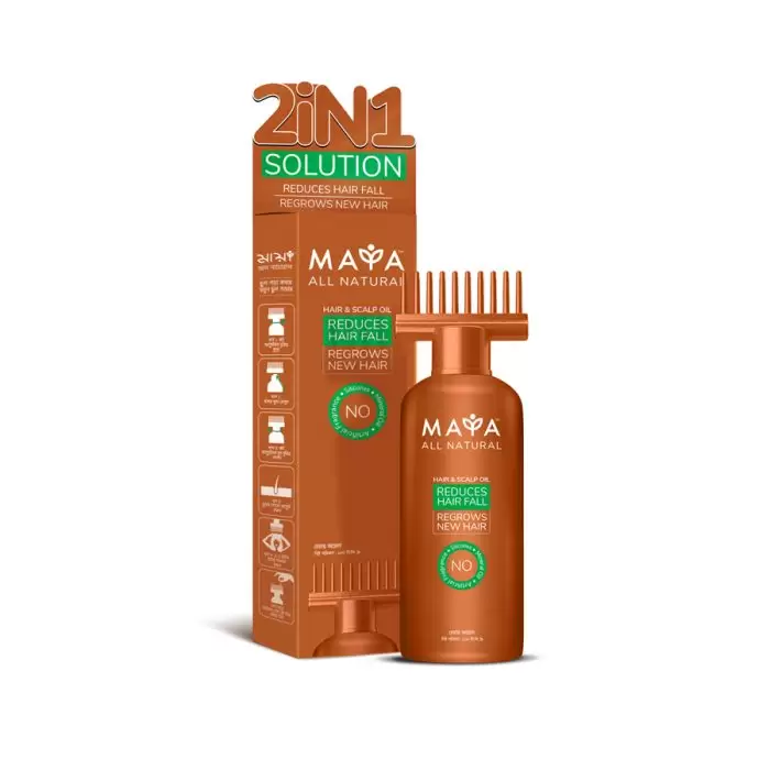 Maya All Natural Hair &Amp;Amp; Scalp Oil 100Ml