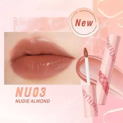 Pink Flash Watery Glam Lip Gloss L09 - NU03