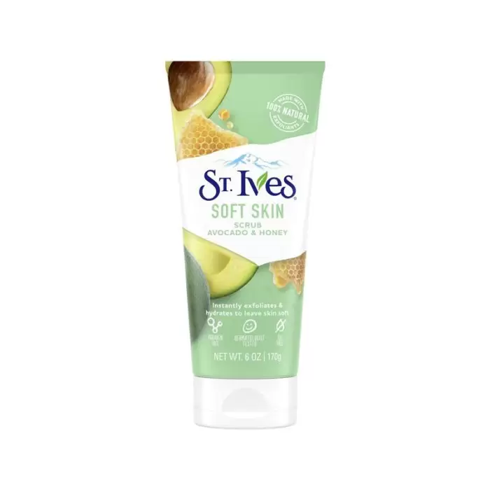 St. Ives Soft Skin Avocado &Amp;Amp; Honey Scrub 170G