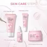 Laikou japan Sakura Skin Care Set 4 pcs ( Sweet Kiss ).