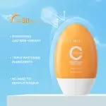 LAIKOU Vitamin C Brightening Sunscreen UV Sunblcok SPF50 PA+++ 50g .