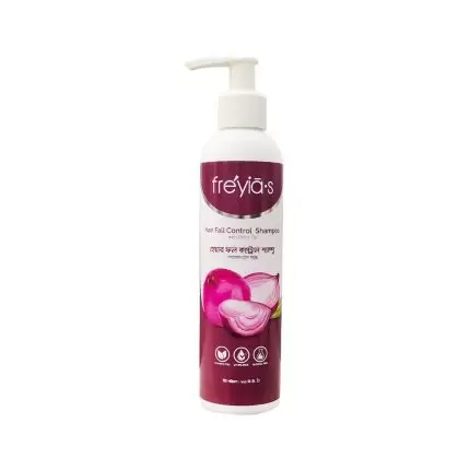 Freyias Onion Oil Shampoo Hair Fall Control - 220ml