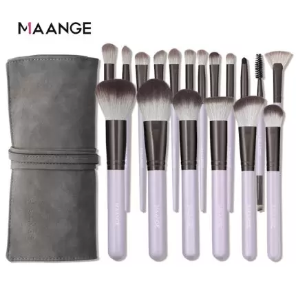 Maange Makeup Brush Set 18 Pcs Premium Professional Makeup Brush Set