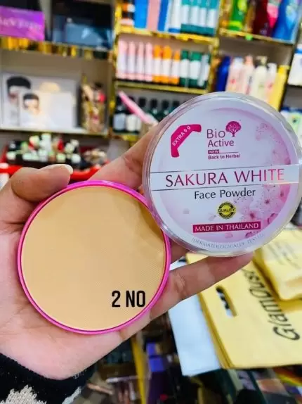 Bio Active Sakura White Face Powder Shade 02