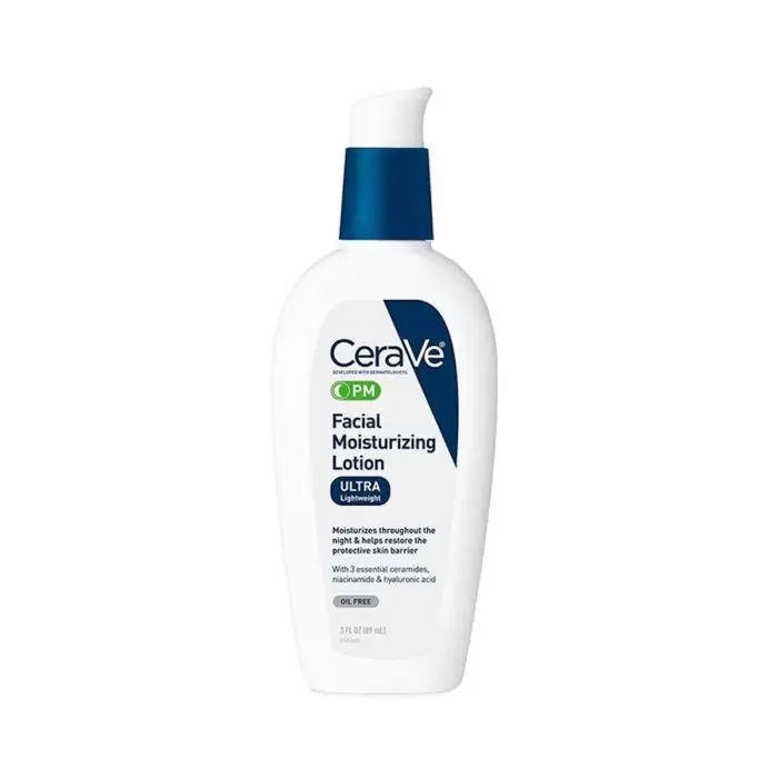Cerave Pm Facial Moisturizing Lotion Ultra Lightweight Oil Free - 89Ml