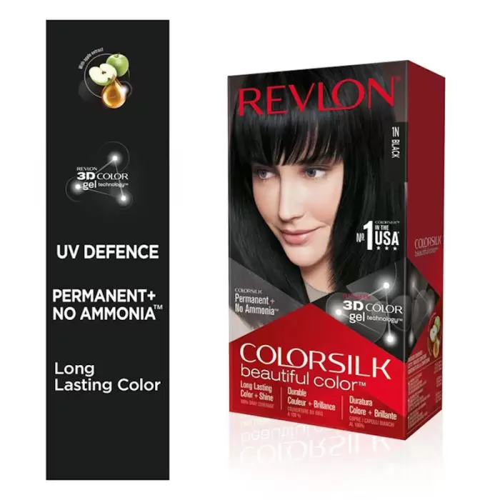 Revlon Hair Color Colorsilk Black 1N
