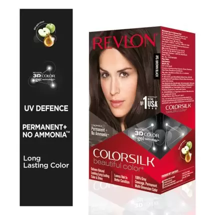 Revlon Hair Color Colorsilk Brown Black 2N