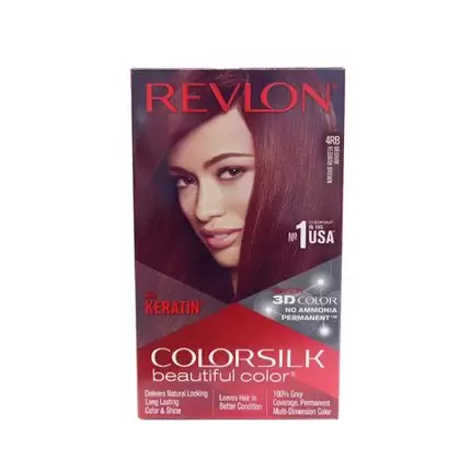 Revlon Hair Color Colorsilk Medium Reddish Brown 4RB
