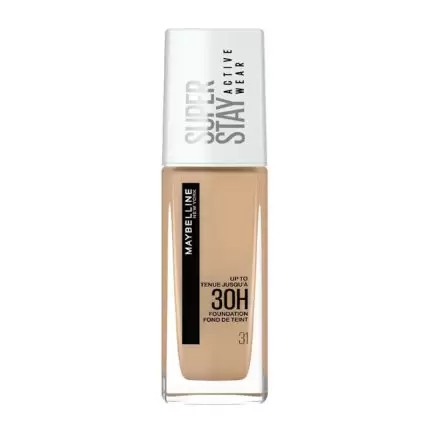maybelline super stay foundation warm nude 31