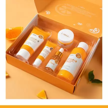 LAIKOU Vitamin C Brightening Skin Care 5pcs Set