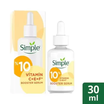 Simple Booster Serum 10% Vitamin C+E+F 30ml