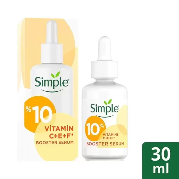 Simple Booster Serum 10% Vitamin C+E+F 30Ml