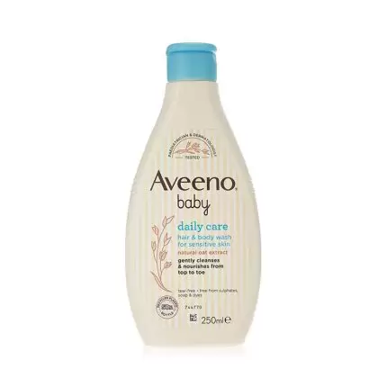 Aveeno Baby Daily Care Hair & Body Wash for sensitive skin 250ml