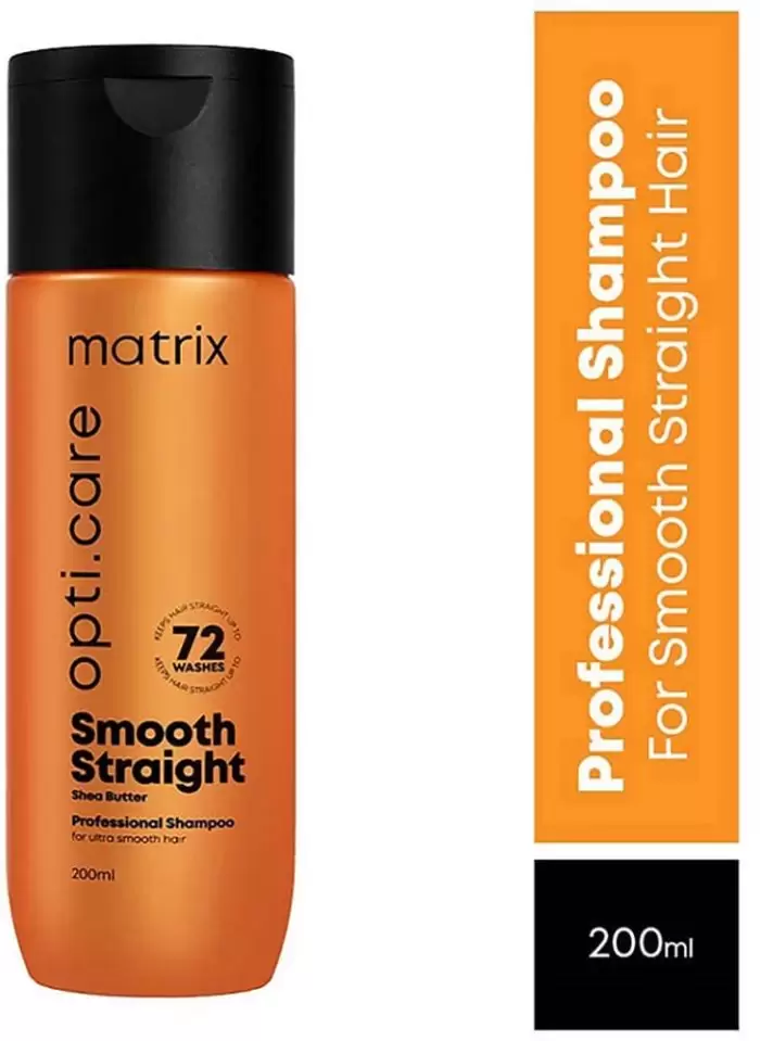 Matrix Optic Care Smooth Straight Shea Butter Shampoo 200Ml