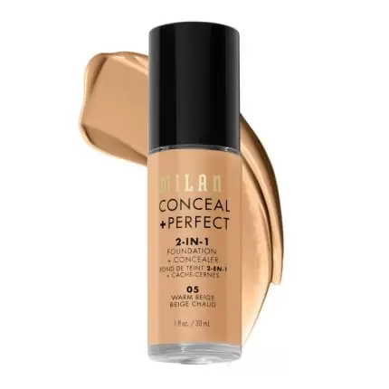 Milani Conceal + Perfect 2-In-1 Foundation and Concealer 30ml - 05 Warm Beige