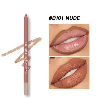 Beauty Glazed Lip Liner Waterproof Nude 101
