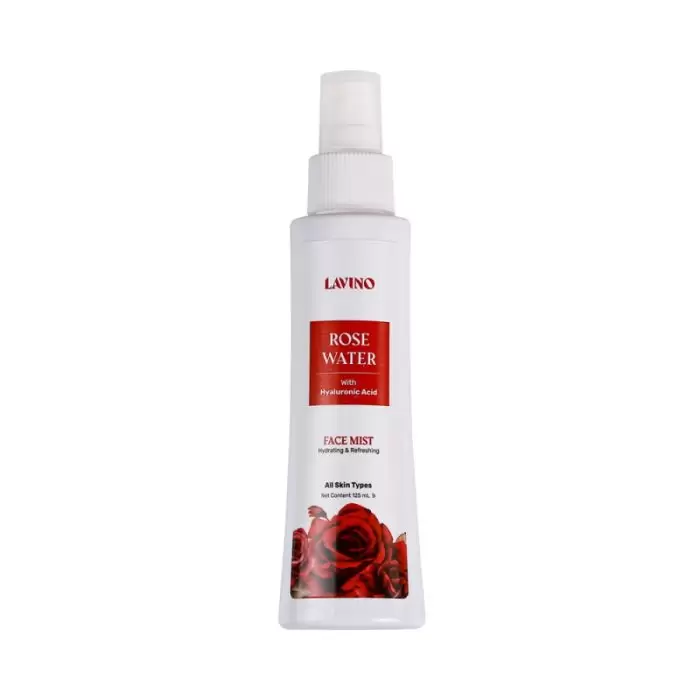 Lavino Rose Water With Hyaluronic Acid Face Mist 125Ml