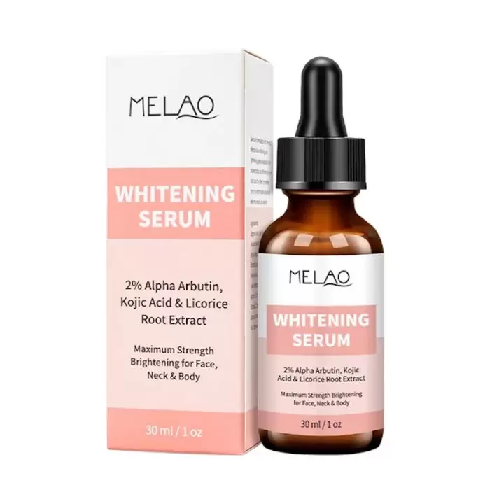 Melao Whitening Serum Alpha Arbutin + Kojic Acid - 30Ml