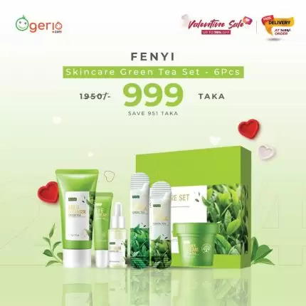 Fenyi Green Tea Skincare Set 6 Pieces