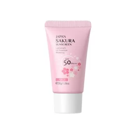 Laikou Sakura Sunscreen Spf 50 Pa+++ - 30gm