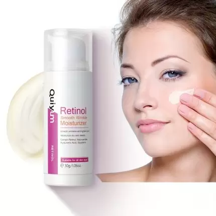 quiyum retinol moisturizer smooth wrinkle cream 30g