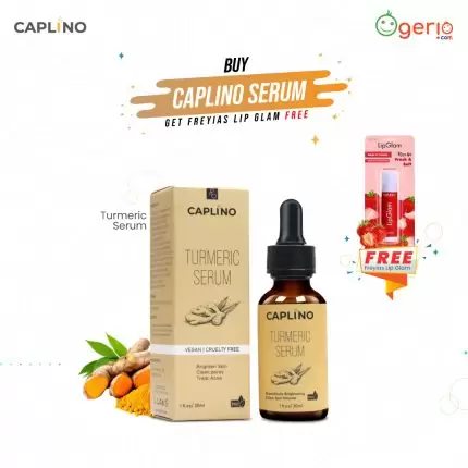 Buy Caplino Turmeric Serum Get Free Lip Balm