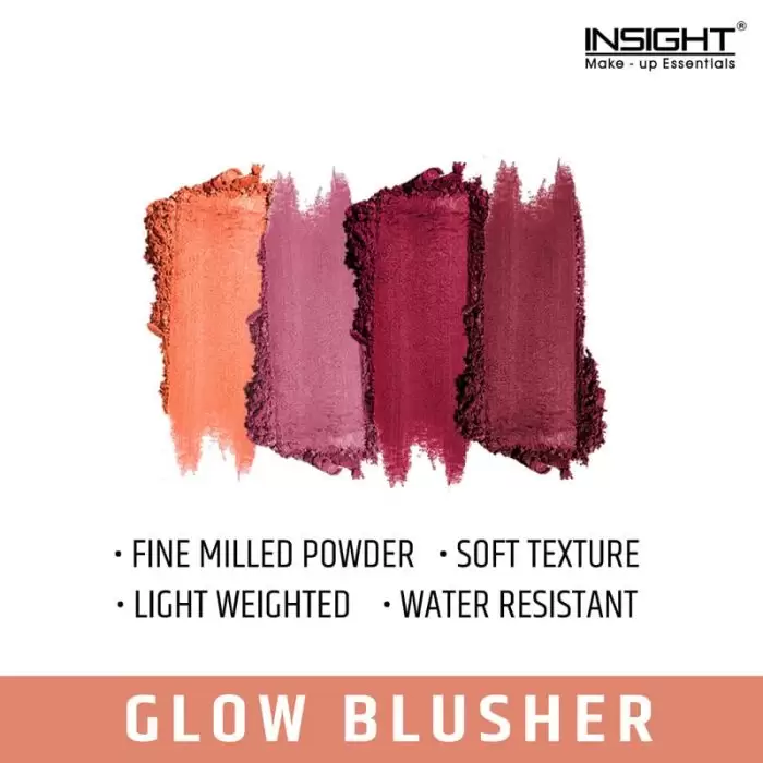 Insight Cosmetics 4 Color Glow Blusher (B03)