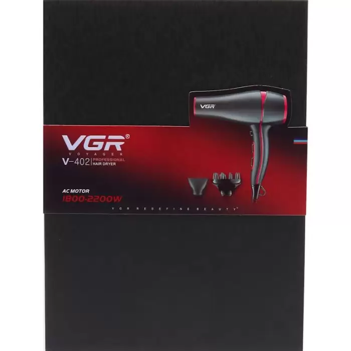 VGR V-402 Professional Hair Dryer 2200W