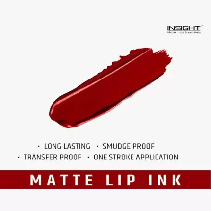 Insight Matte Lip Ink Lipstick - Red Ocean 01 .