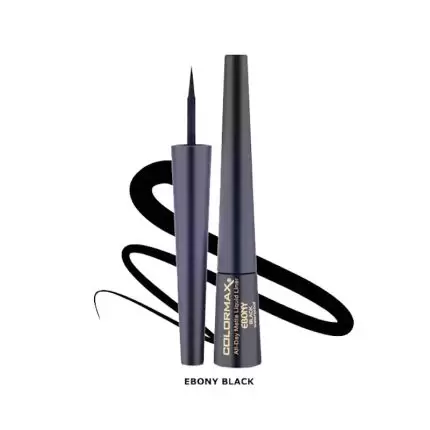 Colormax All-day Matte Liquid Eyeliner - Ebony Black