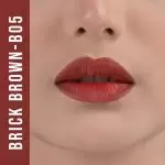 Nirvana Color Matte Bullet Lipstick – Brick Brown B05 ,