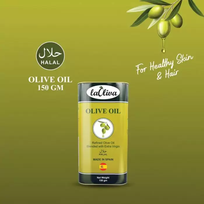 Laoliva Olive Oil For Hair &Amp; Skin Tin
