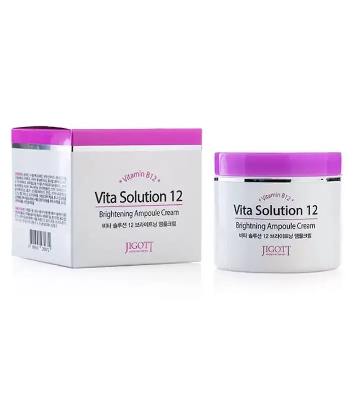 Jigott Vita Solution 12 Brightening Ampoule Cream - 100Ml