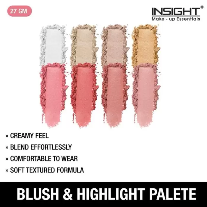 Insight Cosmetics Blush &Amp; Highlight Palette