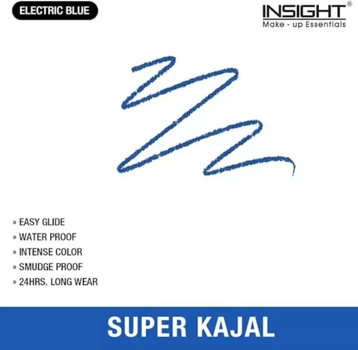 Insight Super Kajal Electric Blue Swatch