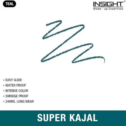 Insight Super Kajal Teal swatch