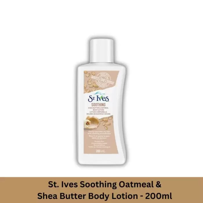 St. Ives Soothing Oatmeal &Amp;Amp; Shea Butter Body Lotion - 200Ml