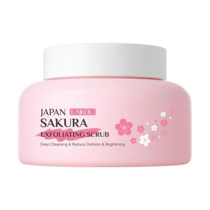 Laikou Japan Sakura Exfoliating Scrub - 100g
